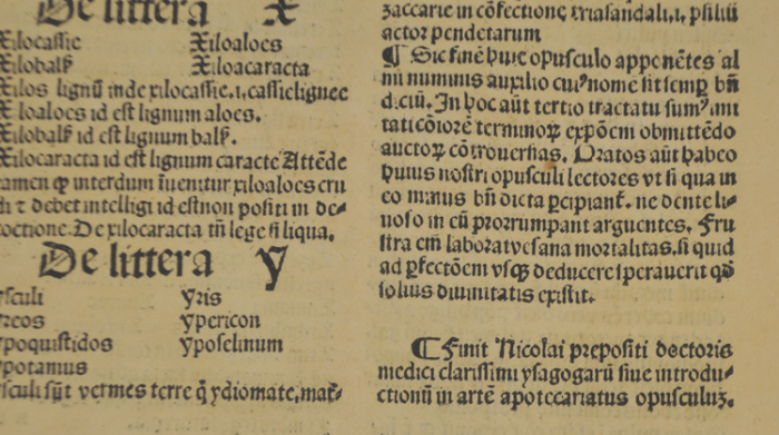 Colophon from Praepositus (or not!): Strathclyde University